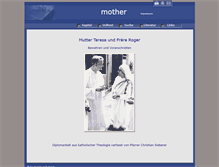 Tablet Screenshot of mutter-teresa.beichten.info